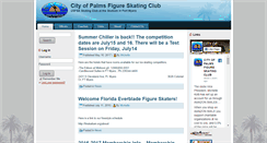 Desktop Screenshot of cityofpalmsfsc.com